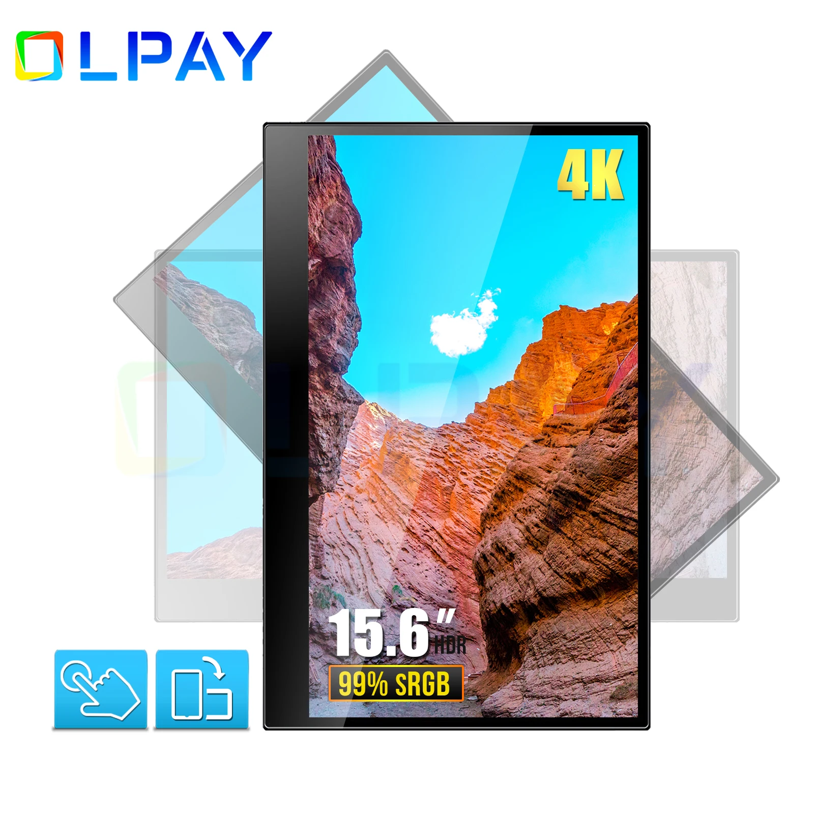 Портативный монитор 15,6 дюйма, 4K, 10-точечный сенсорный экран, HDR 3840x216 0, USB Type-C, HDMI дисплей для ПК, телефона, PS 4 5, Автоматическое вращение
Портативный монитор 15,6 дюйма, 4K, 10-точечный сенсорный экран, HDR 3840x216 0, USB Type-C, HDMI дисплей для ПК, телефона, PS 4 5, Автоматическое вращение