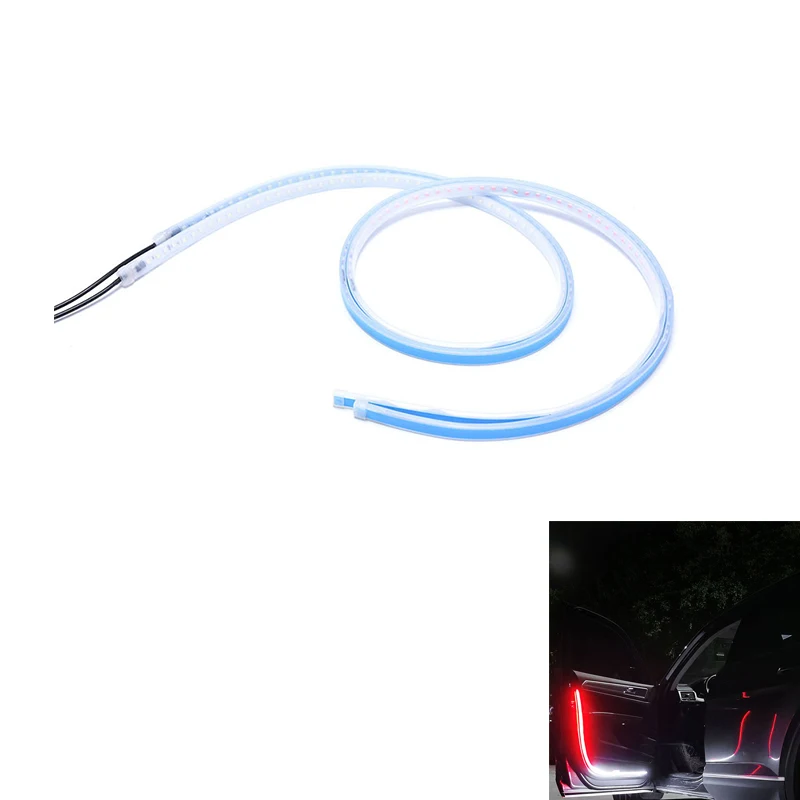 New Car Door Decoration Light Strips Car Styling Strobe Flashing Light Safety 12V LED Opening Warning LED Lamp Strip
New Car Door Decoration Light Strips Car Styling Strobe Flashing Light Safety 12V LED Opening Warning LED Lamp Strip