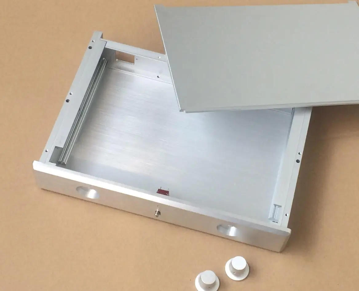 Vogue 330*61.5*228mm Preamp Amp DAC All Aluminum Amplitier Chassis CNC BZ3306 Box House DIY Enclosure Amplifier Case Shell
Vogue 330*61.5*228mm Preamp Amp DAC All Aluminum Amplitier Chassis CNC BZ3306 Box House DIY Enclosure Amplifier Case Shell