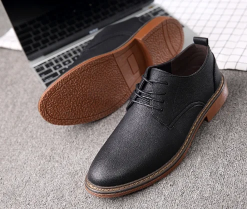 10918-Summer breathable men's shoes Korean version of the British black trendy shoes casual business dress shoes
10918-Summer breathable men's shoes Korean version of the British black trendy shoes casual business dress shoes