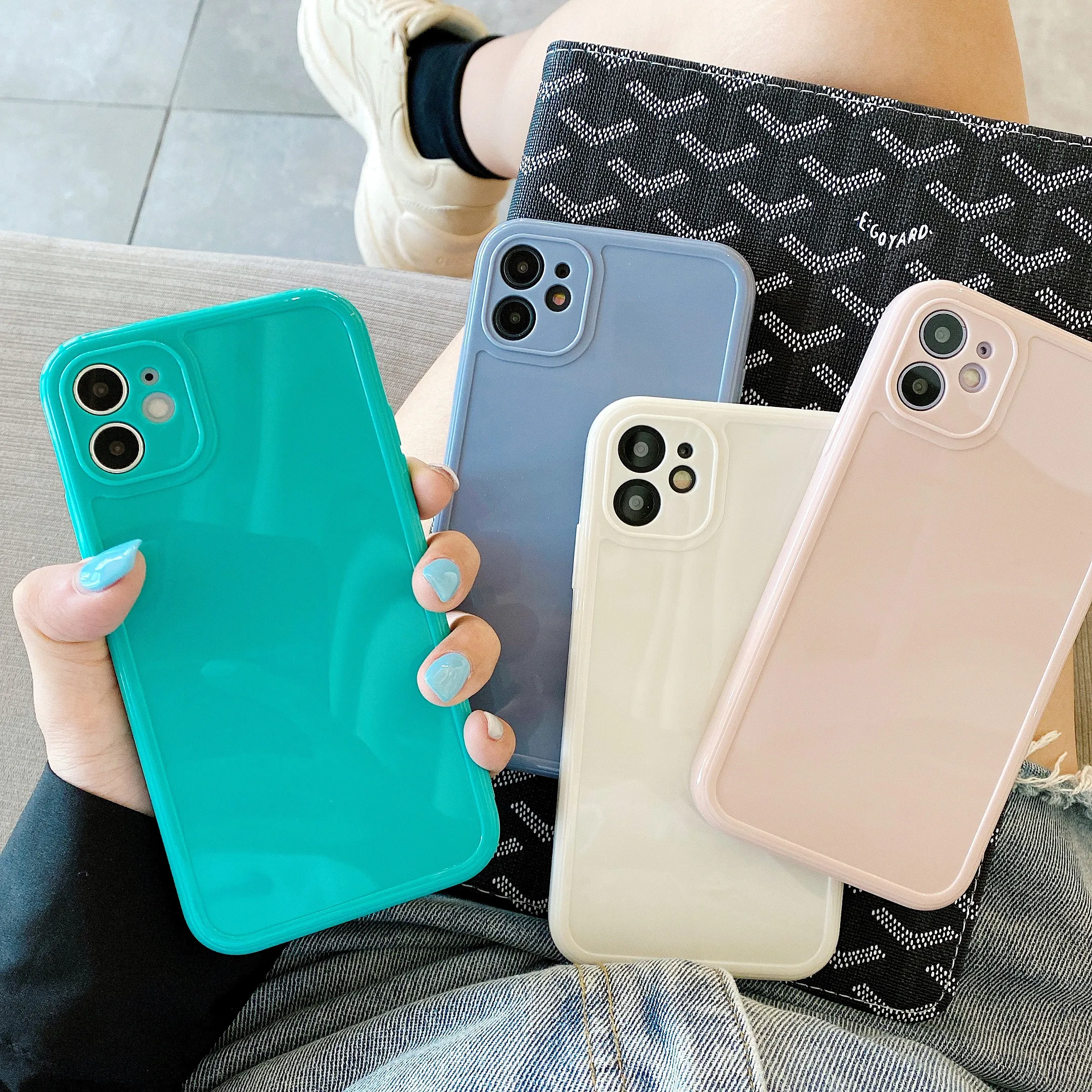 Simple Solid Color Square Phone Case for iPhone 12 11 Pro Max Mini X XS XR 8 7 Plus SE 2020 Candy Capa Thin Soft Silicone Cover
Simple Solid Color Square Phone Case for iPhone 12 11 Pro Max Mini X XS XR 8 7 Plus SE 2020 Candy Capa Thin Soft Silicone Cover