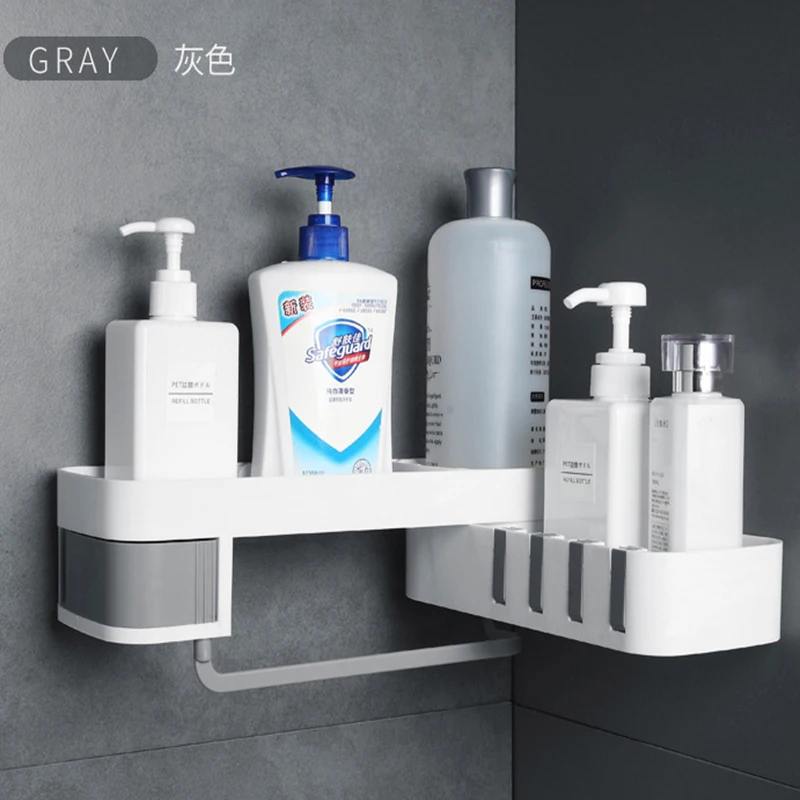 Kitchen corner frameshampoo shower stand suction cup Storage rack bathroom accessories Bathroom Fixture
Kitchen corner frameshampoo shower stand suction cup Storage rack bathroom accessories Bathroom Fixture