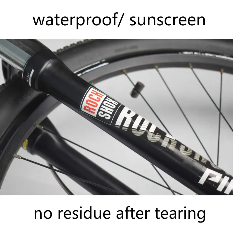 5PCS Rockshox Sticker For Bike Large Small ROCK SHOX Decal Cycling Bicycle Stickers Road Mountain Bicycle MTB Fork Frame Patch
5PCS Rockshox Sticker For Bike Large Small ROCK SHOX Decal Cycling Bicycle Stickers Road Mountain Bicycle MTB Fork Frame Patch