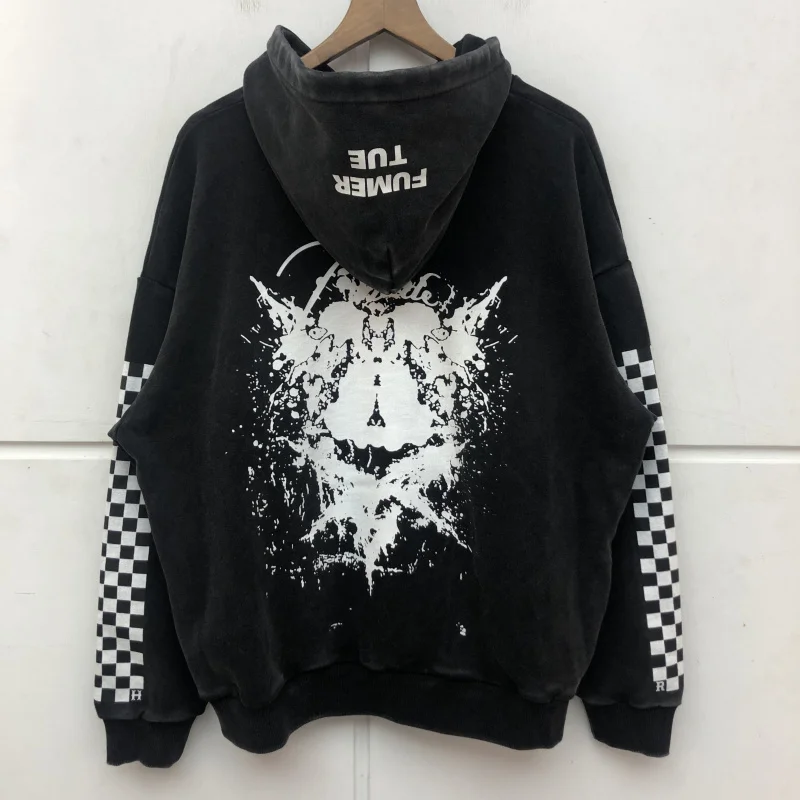 Oversize Sweatshirts Vintage Rhude Hoodie Men Women High Quality Beige Plus Velvet Thickening Graphic Print RHUDE Pullovers 
Oversize Sweatshirts Vintage Rhude Hoodie Men Women High Quality Beige Plus Velvet Thickening Graphic Print RHUDE Pullovers