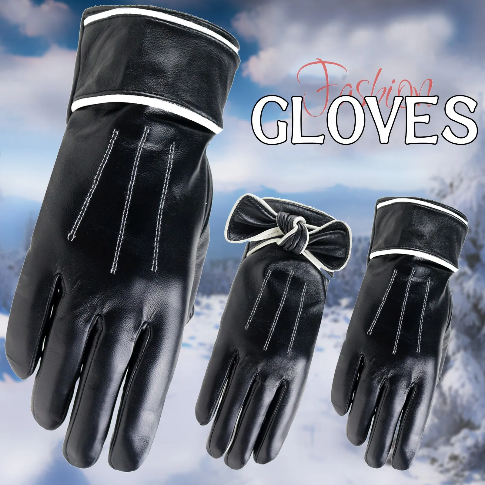 Women's Autumn Winter Leather Gloves Screen Operate Warm Velvet Gloves Fashion Keep Warm Leather Plush Lined Gloves 2021 New
Women's Autumn Winter Leather Gloves Screen Operate Warm Velvet Gloves Fashion Keep Warm Leather Plush Lined Gloves 2021 New