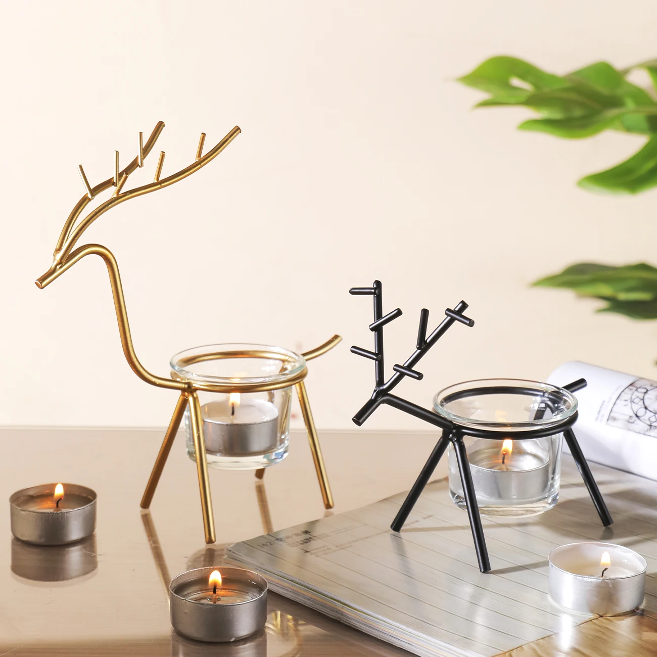 Creative Elk Metal Candle Holder Wedding Party Candlestick Household Table Decoration Ornaments Home Decor Iron Artcraft
Creative Elk Metal Candle Holder Wedding Party Candlestick Household Table Decoration Ornaments Home Decor Iron Artcraft