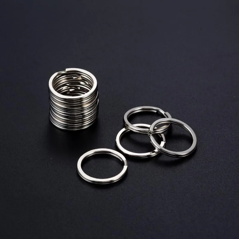 50pcs 20mm 25mm 30mm Outdoor Hiking Camping Small Tools Stainless Steel Hole Key Ring Key Chain Round Split Keychain Accessories
50pcs 20mm 25mm 30mm Outdoor Hiking Camping Small Tools Stainless Steel Hole Key Ring Key Chain Round Split Keychain Accessories