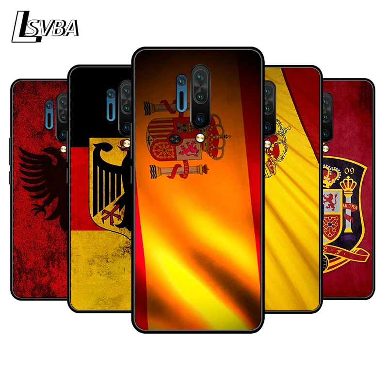 Soft TPU Cover Spain Spanish Flag Shockproof Cover for OnePlus Nord N100 N10 8T 8 7T 7 6T 6 5T Pro Black Phone Case 
Soft TPU Cover Spain Spanish Flag Shockproof Cover for OnePlus Nord N100 N10 8T 8 7T 7 6T 6 5T Pro Black Phone Case