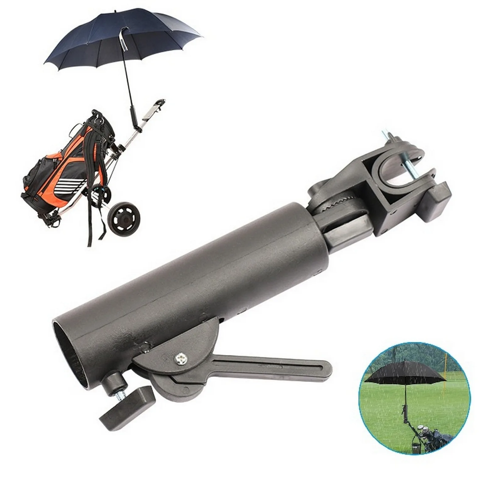 УНИВЕРСАЛЬНАЯ ТЕЛЕЖКА для гольфа, держатель зонта, подставка для тележки, тележка, детская тележка, коляска, зонт-подставка с зажимом
УНИВЕРСАЛЬНАЯ ТЕЛЕЖКА для гольфа, держатель зонта, подставка для тележки, тележка, детская тележка, коляска, зонт-подставка с зажимом