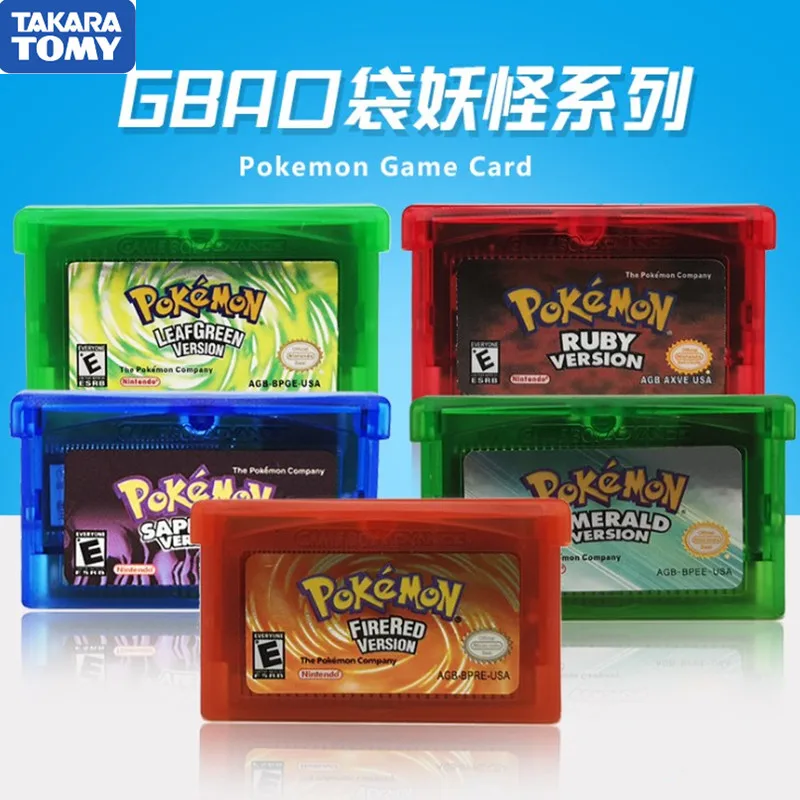 Pokemon Series English Version Language NDSL GB GBC GBM GBA SP Video Game Cartridge Console Card Classic Game Collect Colorful
Pokemon Series English Version Language NDSL GB GBC GBM GBA SP Video Game Cartridge Console Card Classic Game Collect Colorful