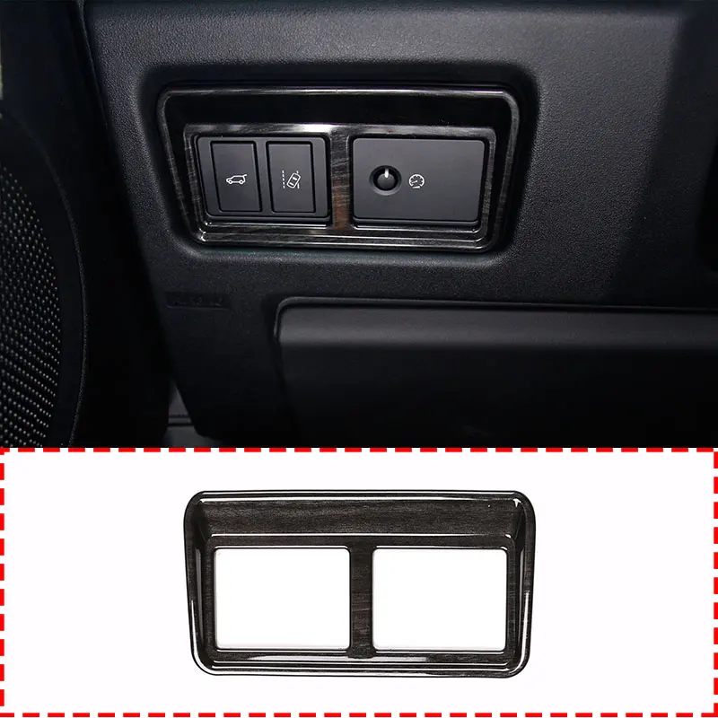 Black Wood Grain ABS Car Interior Tail Door Switch Frame Trim For Land Rover Discovery Sport 2015-2019 Accessories
Black Wood Grain ABS Car Interior Tail Door Switch Frame Trim For Land Rover Discovery Sport 2015-2019 Accessories