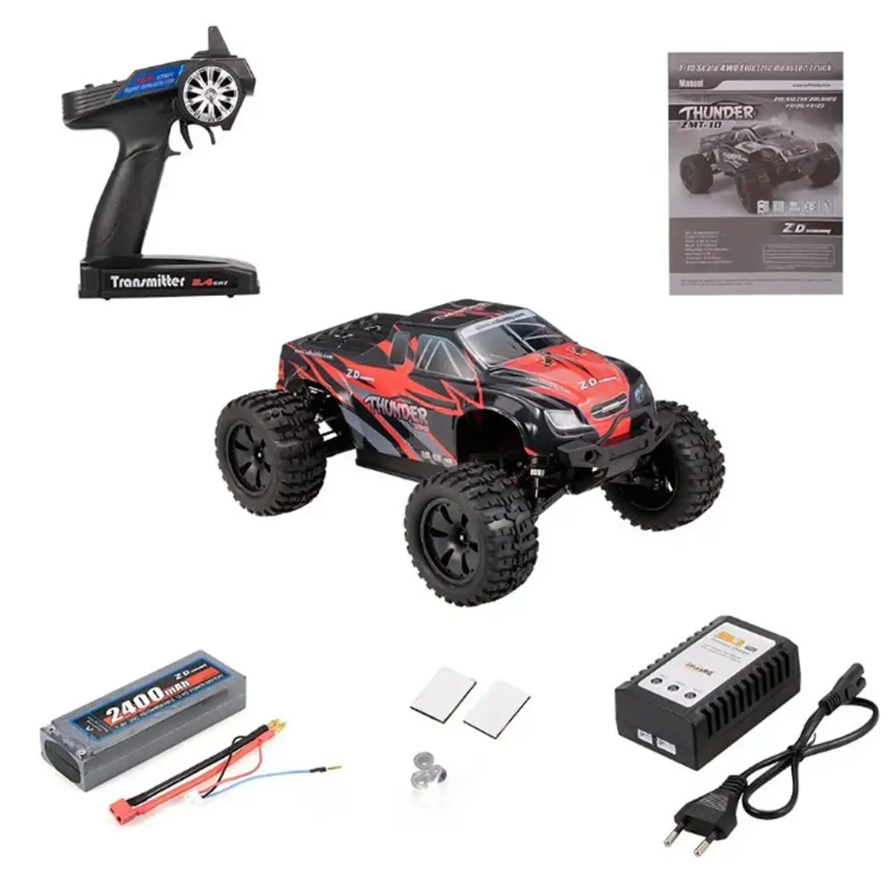 

ZD Racing 9106-S 1/10 Thunder 2.4G 4WD Brushless 70KM/h Racing RC Car RTR Toys