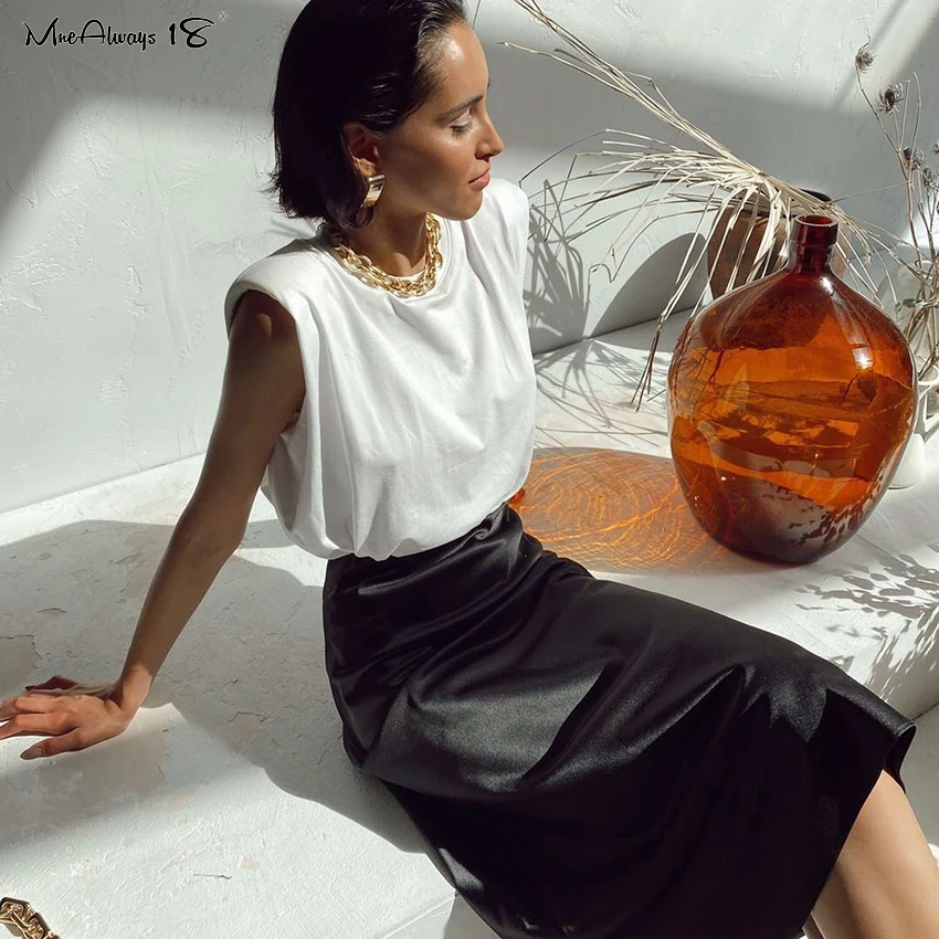 Mnealways18 Solid Purple Satin Silk Skirt Women High Waisted Summer Long Skirt New 2020 Elegant Ladies Office Skirts Midi Spring
Mnealways18 Solid Purple Satin Silk Skirt Women High Waisted Summer Long Skirt New 2020 Elegant Ladies Office Skirts Midi Spring