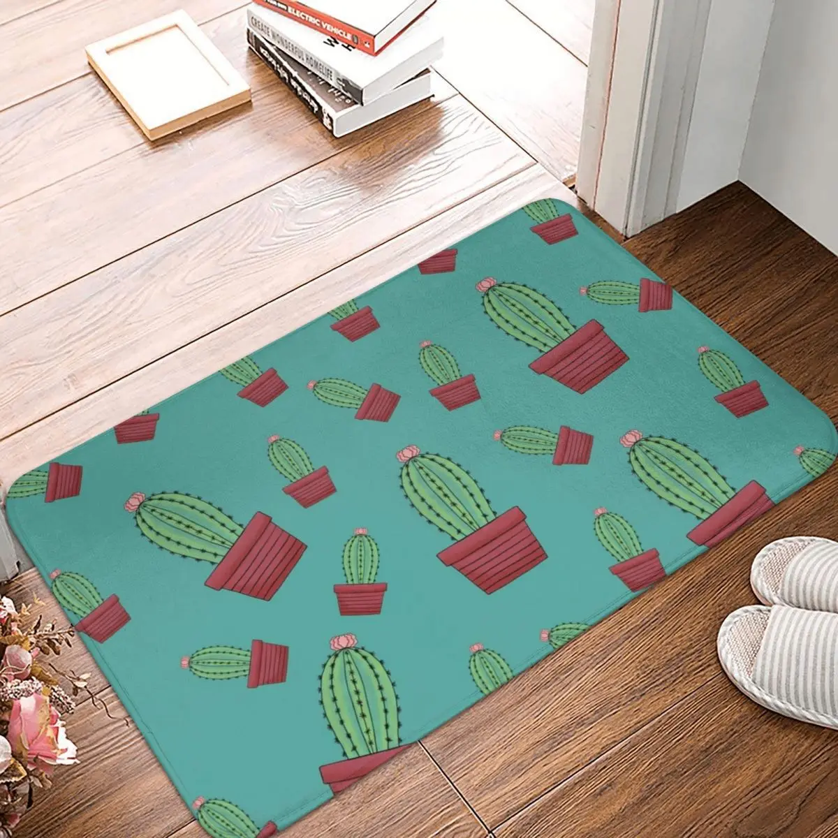 Cactus Pattern Doormat Carpet Mat Rug Polyester PVC Anti-slip Floor Decor Bath Bathroom Kitchen Bedroom 40x60
Cactus Pattern Doormat Carpet Mat Rug Polyester PVC Anti-slip Floor Decor Bath Bathroom Kitchen Bedroom 40x60