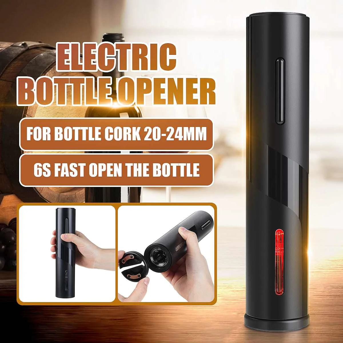 Automatic Bottle Opener Wine Opener Electric Red Wine Opener USB Rechargeable Jar Opener Kitchen Accessories Bottle Opener
Automatic Bottle Opener Wine Opener Electric Red Wine Opener USB Rechargeable Jar Opener Kitchen Accessories Bottle Opener