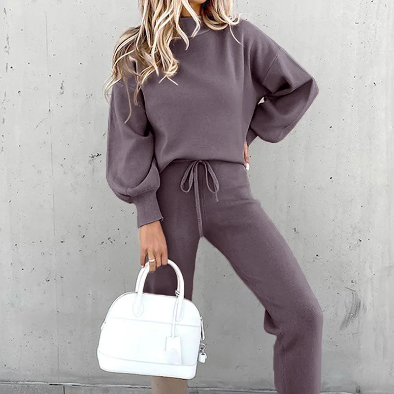 Solid Casual Tracksuit Women Sports 2 Pieces Set Sweatshirts Pullover Hoodies Suit 2021 Sweatpants Outfits
Solid Casual Tracksuit Women Sports 2 Pieces Set Sweatshirts Pullover Hoodies Suit 2021 Sweatpants Outfits