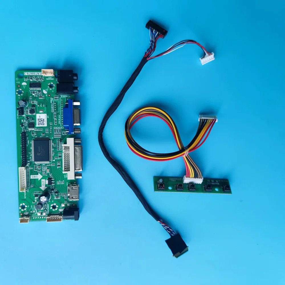 Kit For LP140WH2-TLSA/TLS3/TLFA/TLC1/TLD3/TLN1 DVI Panel Monitor Controller board 1366*768 Audio card 14" VGA LED LCD 40pin LVDS
Kit For LP140WH2-TLSA/TLS3/TLFA/TLC1/TLD3/TLN1 DVI Panel Monitor Controller board 1366*768 Audio card 14" VGA LED LCD 40pin LVDS