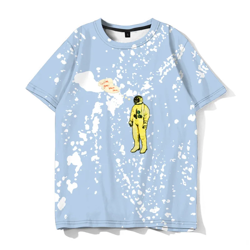 new color T-shirt tie-dye 3D printing T-shirt brand men's T-shirt couple hip-hop trend oversized T-shirt top
new color T-shirt tie-dye 3D printing T-shirt brand men's T-shirt couple hip-hop trend oversized T-shirt top