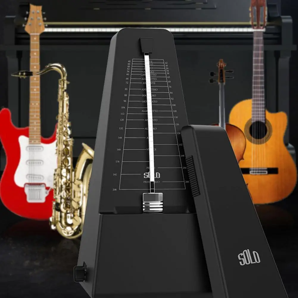 Metronome Strong Toughness Clear Scale Mark ABS Musical Instruments Metronome for Guitar
Metronome Strong Toughness Clear Scale Mark ABS Musical Instruments Metronome for Guitar