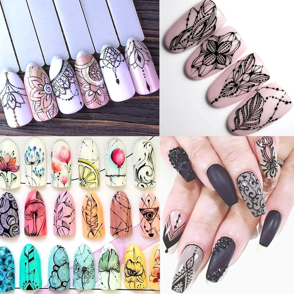 2021 Hot Nail Art Sticker Flower Cartoon Water Transfers Decals Fancy Pattern Design Watermark Slider Summer Nails Decoration
2021 Hot Nail Art Sticker Flower Cartoon Water Transfers Decals Fancy Pattern Design Watermark Slider Summer Nails Decoration