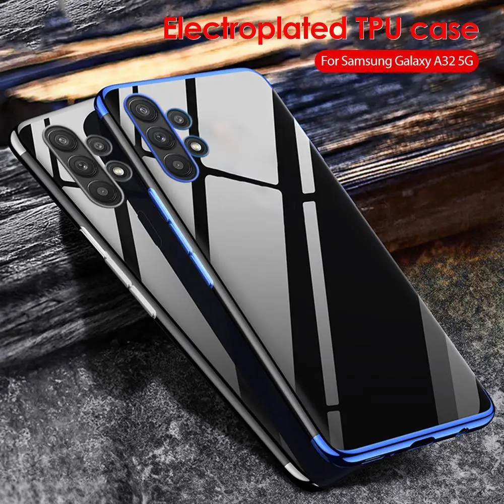 Samung A32 5g Case Eletroplating Soft Silicon Case for Samsung Galaxy A32 5g Shockproof Coque Bumper for Galaxy A32 4g A 32 Capa
Samung A32 5g Case Eletroplating Soft Silicon Case for Samsung Galaxy A32 5g Shockproof Coque Bumper for Galaxy A32 4g A 32 Capa