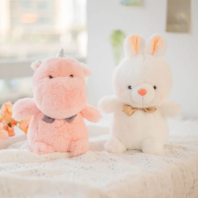 Cartoon Penguin rhino rabbit Plush Toys Animal Crossing Doll Ragdoll Washable Decoration Decoration Gift Birthday Holiday Gifts
Cartoon Penguin rhino rabbit Plush Toys Animal Crossing Doll Ragdoll Washable Decoration Decoration Gift Birthday Holiday Gifts