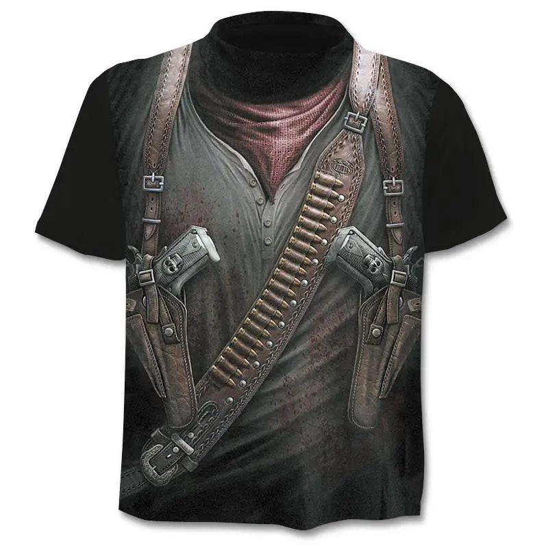 Brand Motorcycle T Shirt Punk T-shirt Knight Shirts 3d T Shirt Men Casual Vintage Hip Hop Summer Tee Top Homme Clothes
Brand Motorcycle T Shirt Punk T-shirt Knight Shirts 3d T Shirt Men Casual Vintage Hip Hop Summer Tee Top Homme Clothes