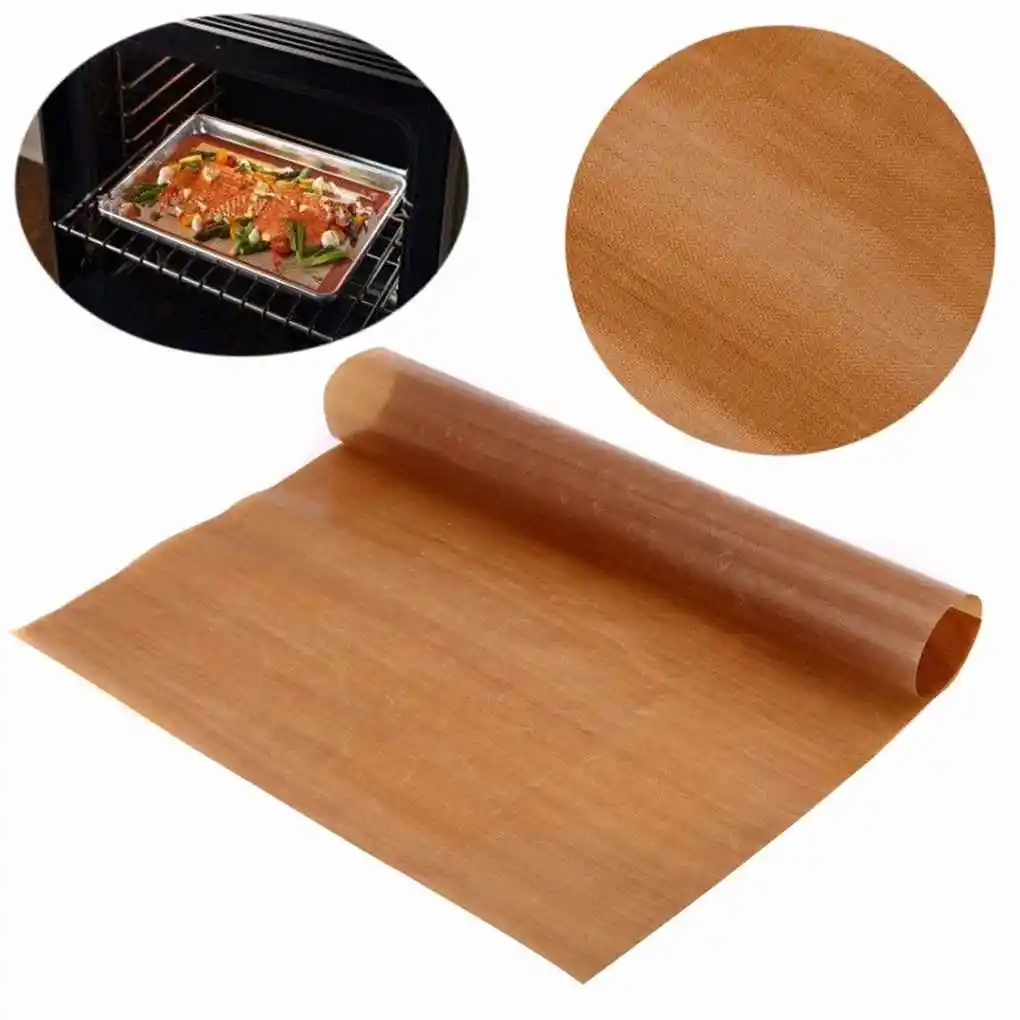 Baking Paper Non-Stick Cake Mat Heat-Resistant Baking Sheet Reusable Pastry Oven Mat 40x30cm
Baking Paper Non-Stick Cake Mat Heat-Resistant Baking Sheet Reusable Pastry Oven Mat 40x30cm