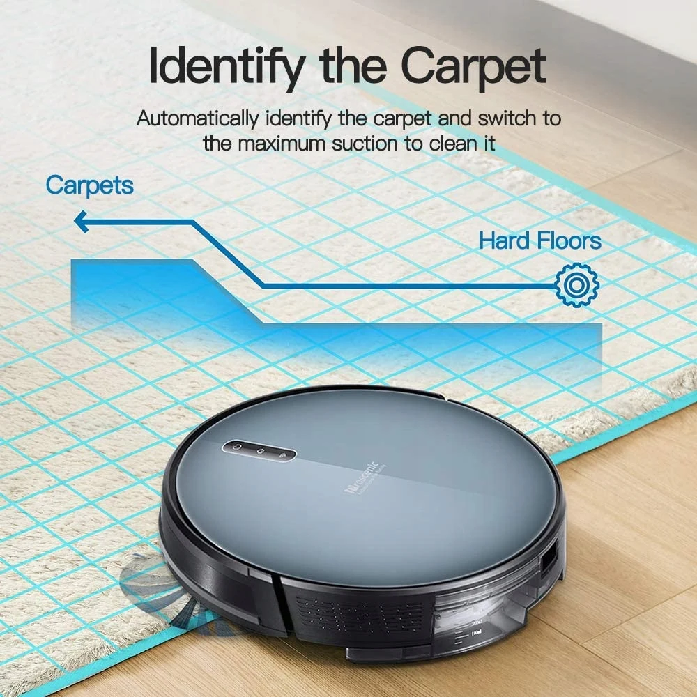 Proscenic 830T Robot Vacuum Cleaner App & Alexa Voice Control 2000PA Suction 350ml Water Tank with Wet Cleaning Mopping Robot
Proscenic 830T Robot Vacuum Cleaner App & Alexa Voice Control 2000PA Suction 350ml Water Tank with Wet Cleaning Mopping Robot