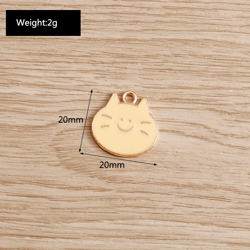 10pcs 20*20mm Cartoon Enamel Cat Head Charms Fit Necklaces Pendants Bracelets DIY Cute Animals Charms Jewelry Accessories Making
10pcs 20*20mm Cartoon Enamel Cat Head Charms Fit Necklaces Pendants Bracelets DIY Cute Animals Charms Jewelry Accessories Making