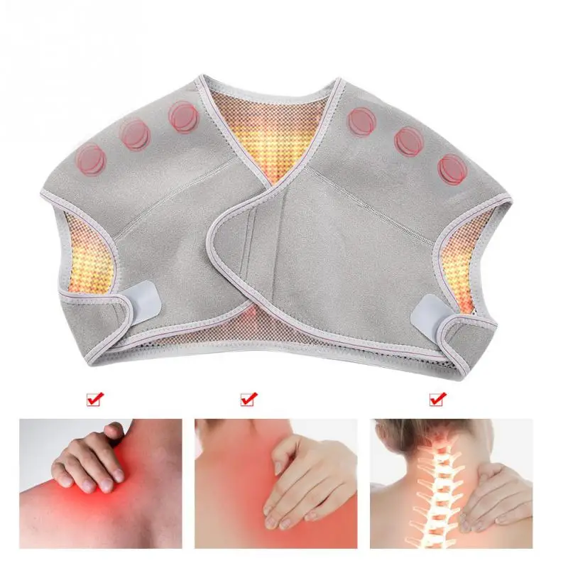 Unisex Adjustable Self-Heating Therapy Magnetic Shoulder Pad Protector Pain Ache Relief Back Support Corset For Pain Health Care
Unisex Adjustable Self-Heating Therapy Magnetic Shoulder Pad Protector Pain Ache Relief Back Support Corset For Pain Health Care