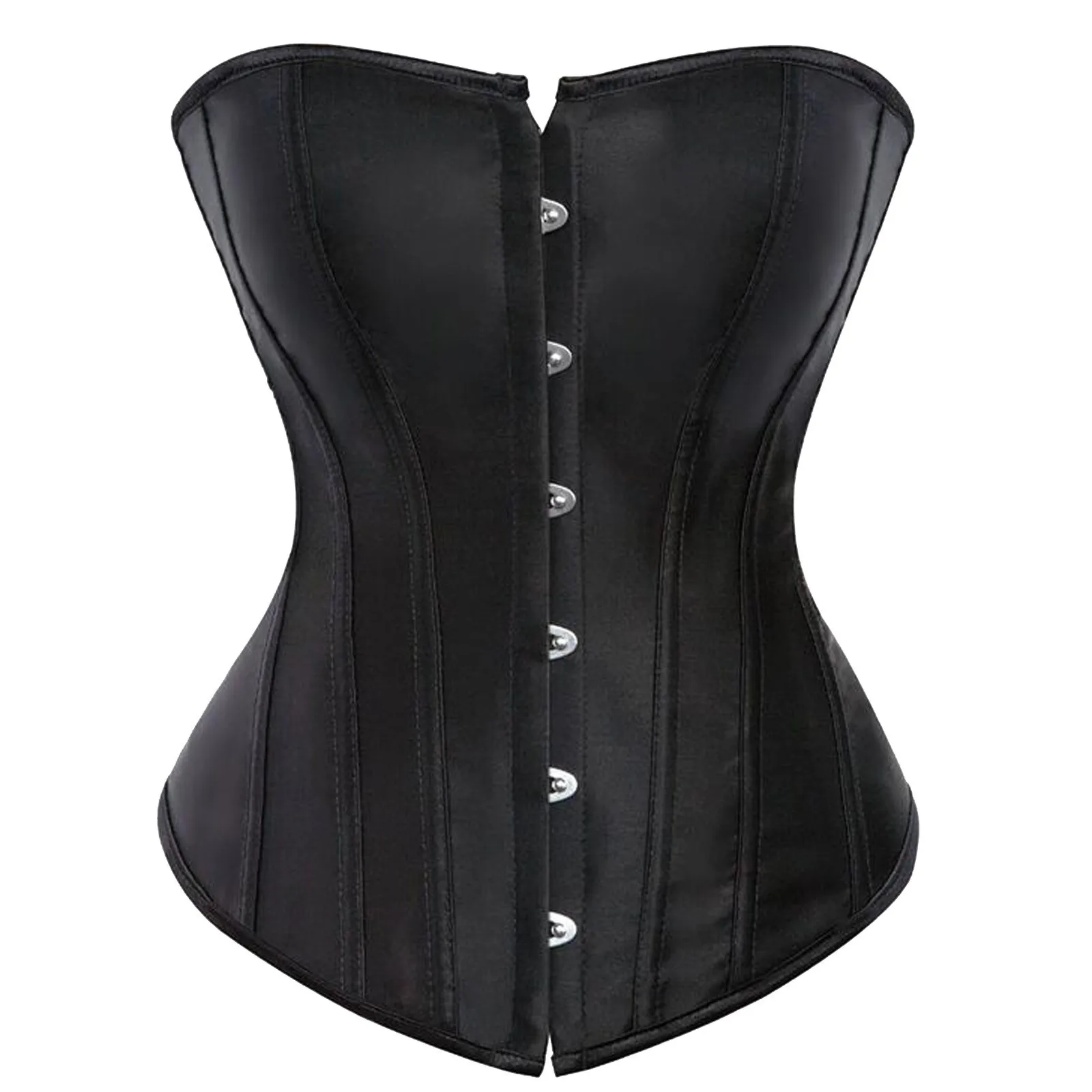 Women Gothic Sexy Satin Underbust Corset Bustier Waist Cincher Slimming Body Shaper Corsets Bustiers Lingerie Top Plus Size#A
Women Gothic Sexy Satin Underbust Corset Bustier Waist Cincher Slimming Body Shaper Corsets Bustiers Lingerie Top Plus Size#A
