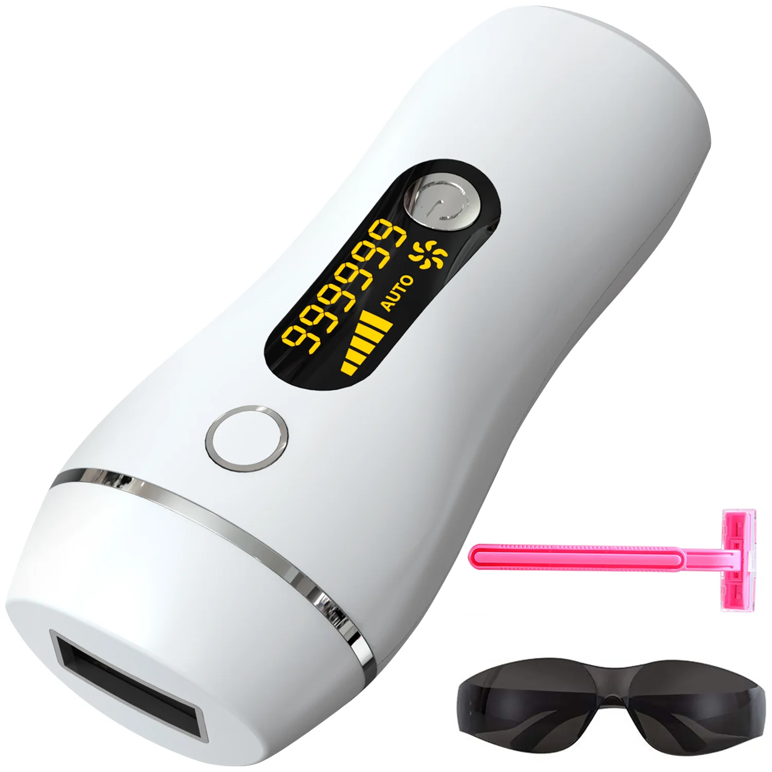 IPL Hair removal Epilator a Laser Permanent Hair Removal Machine Painless Face Body Electric depilador 999999 Flashes For Women
IPL Hair removal Epilator a Laser Permanent Hair Removal Machine Painless Face Body Electric depilador 999999 Flashes For Women