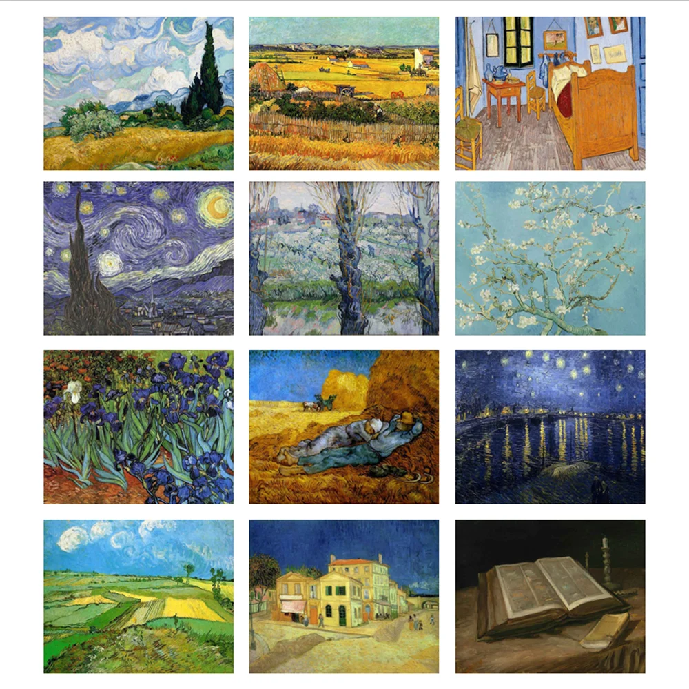Famous Painter Van Gogh Series 5D DIY Diamond Painting Full Square/Round Diamond Embroidery Sale Rhinestones Pictures FDS
Famous Painter Van Gogh Series 5D DIY Diamond Painting Full Square/Round Diamond Embroidery Sale Rhinestones Pictures FDS