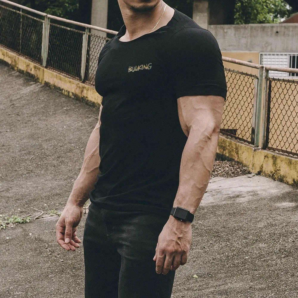 New men's cool summer loose men's T-shirt casual sports jogging breathable cool fashion plus size loose T-shirt
New men's cool summer loose men's T-shirt casual sports jogging breathable cool fashion plus size loose T-shirt