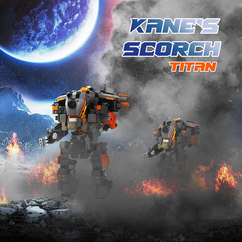 Модель механической брони Titanfall 2 Kane, строительные блоки Moc, высокотехнологичные, ожогающие титановые строительные блоки, игрушки для детей, ...
Модель механической брони Titanfall 2 Kane, строительные блоки Moc, высокотехнологичные, ожогающие титановые строительные блоки, игрушки для детей, ...