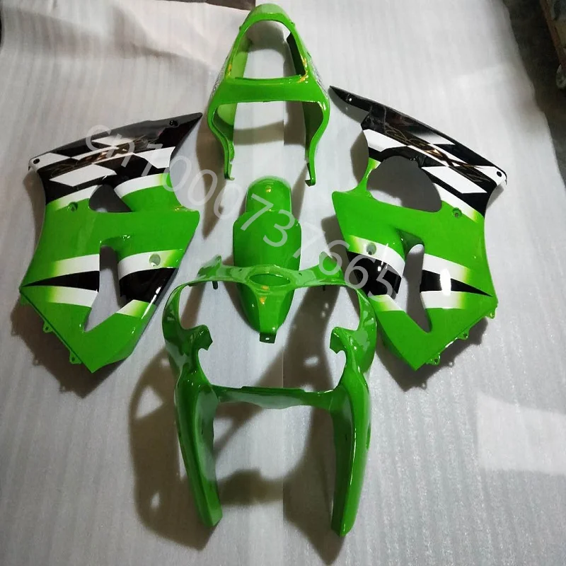 Green black white Fairing ZX6R 00-02 for Kawasaki Ninja ZX6R 00-02 Fairing body ZX-6R 2000 - 2002 Fairings Injection mold
Green black white Fairing ZX6R 00-02 for Kawasaki Ninja ZX6R 00-02 Fairing body ZX-6R 2000 - 2002 Fairings Injection mold
