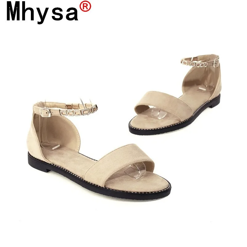 Women's Shoes Summer Fashion Simple Sandals Women's Flat Open Toe Comfortable Cool Beach Shoes Non-slip Large Size Sandals 34-43
Women's Shoes Summer Fashion Simple Sandals Women's Flat Open Toe Comfortable Cool Beach Shoes Non-slip Large Size Sandals 34-43