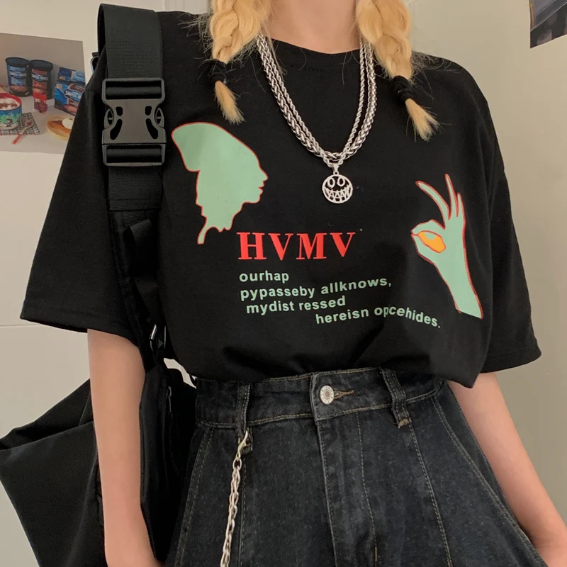 Harajuku Summer Women T-shirts Casual Butterfly Printed Tops Tee Female T Shirt Short Sleeve Shirt Plus Size Streetwear Punk Top
Harajuku Summer Women T-shirts Casual Butterfly Printed Tops Tee Female T Shirt Short Sleeve Shirt Plus Size Streetwear Punk Top