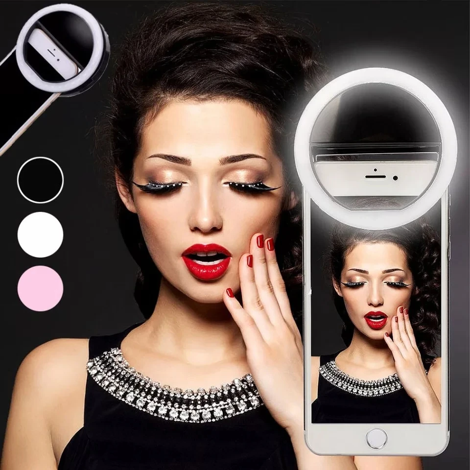 New Selfie Ring Mobile Phone Clip Lens Light Lamp Litwod Led Bulbs Emergency Dry Battery For Photo Camera Well Smartphone Beauty
New Selfie Ring Mobile Phone Clip Lens Light Lamp Litwod Led Bulbs Emergency Dry Battery For Photo Camera Well Smartphone Beauty