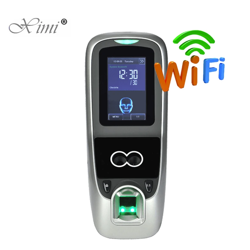 

Multibio700/Iface7 WIFI TCP/IP Biometric Face Fingerprint Access Control Systems Facial Door Access Control Time Attendance