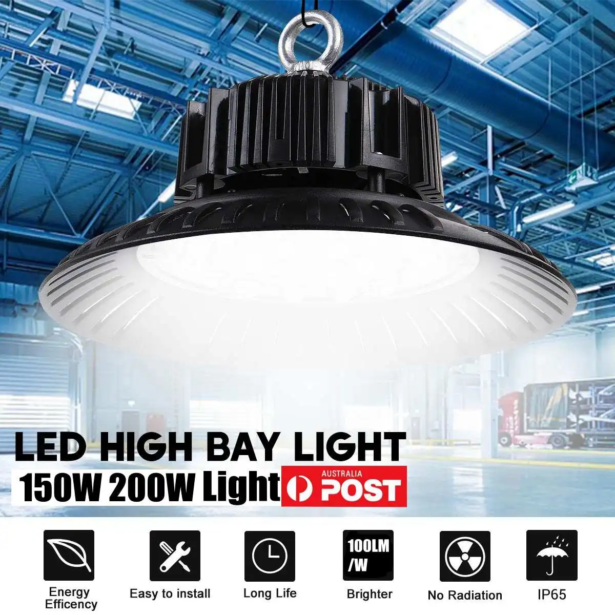 UFO High Bay Led Light Waterproof IP65 Warehouse Workshop Garage Industrial Lamp Stadium Market Airport LED Garage Light Lamp
UFO High Bay Led Light Waterproof IP65 Warehouse Workshop Garage Industrial Lamp Stadium Market Airport LED Garage Light Lamp