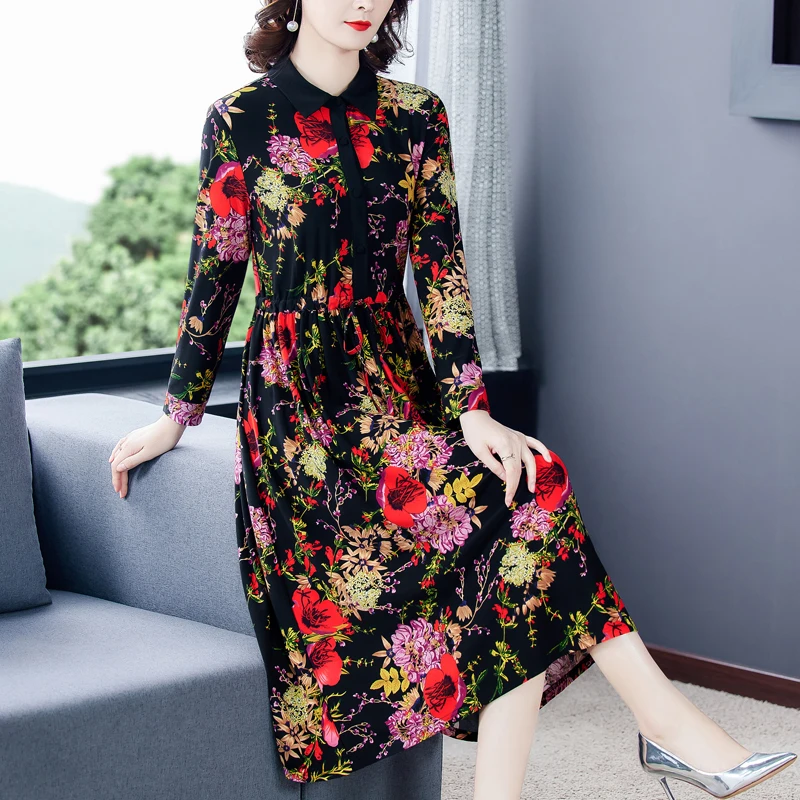 Spring Women Boho Floral Knitting Cotton Bodycon Dress Elegant Casual Party Vestido 2021 Autumn Korean Vintage Shirt Midi Dress
Spring Women Boho Floral Knitting Cotton Bodycon Dress Elegant Casual Party Vestido 2021 Autumn Korean Vintage Shirt Midi Dress