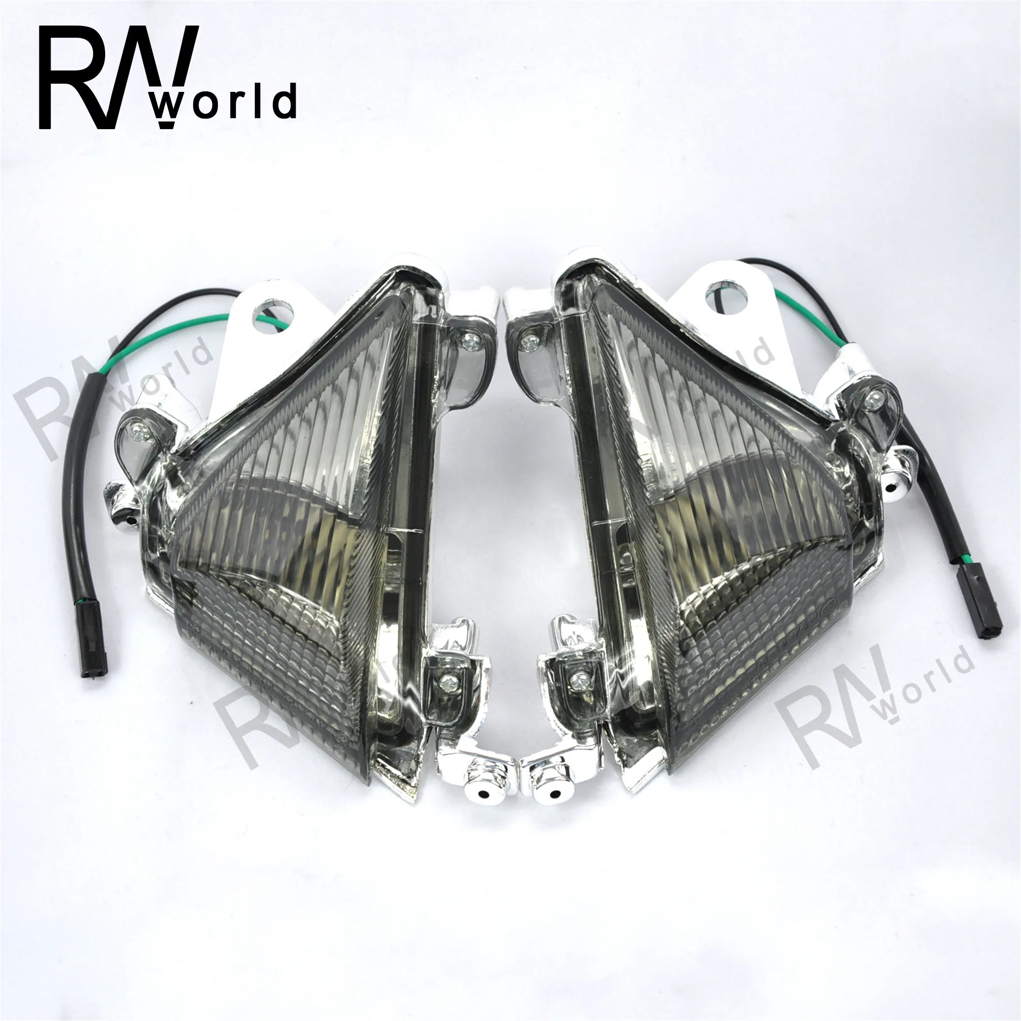 For KAWASAKI NInja ZX-10R ZX 10R 2004 2005 04 05 Motorcycle Turn Light Signals Indicator Blinker Lamp Lens Covers Accessories
For KAWASAKI NInja ZX-10R ZX 10R 2004 2005 04 05 Motorcycle Turn Light Signals Indicator Blinker Lamp Lens Covers Accessories