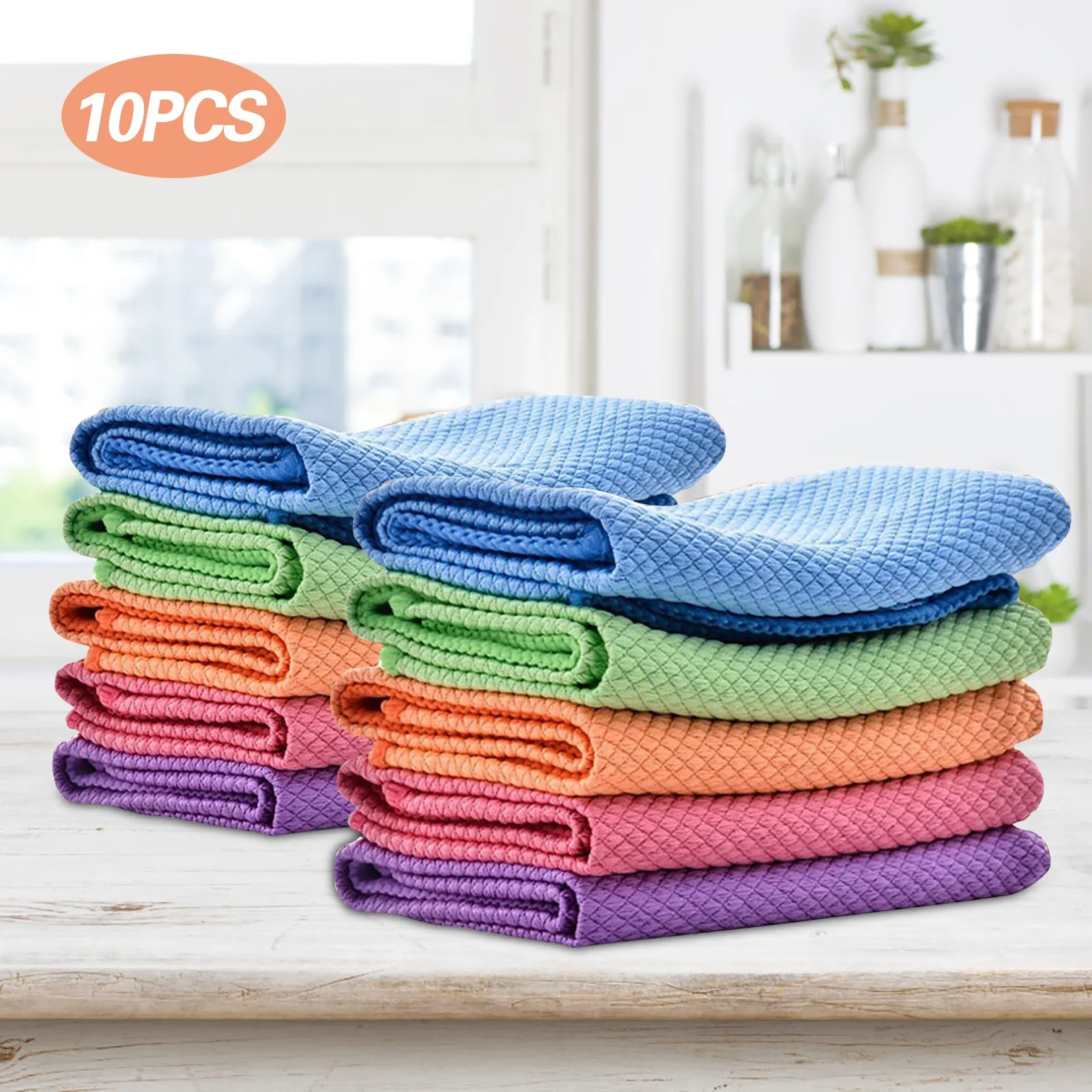 Soft Microfiber Kitchen Towels Super Absorbent Dish Cloth Anti-grease Wiping Rag Super Absorbent Home Washing Dish Kitchen
Soft Microfiber Kitchen Towels Super Absorbent Dish Cloth Anti-grease Wiping Rag Super Absorbent Home Washing Dish Kitchen