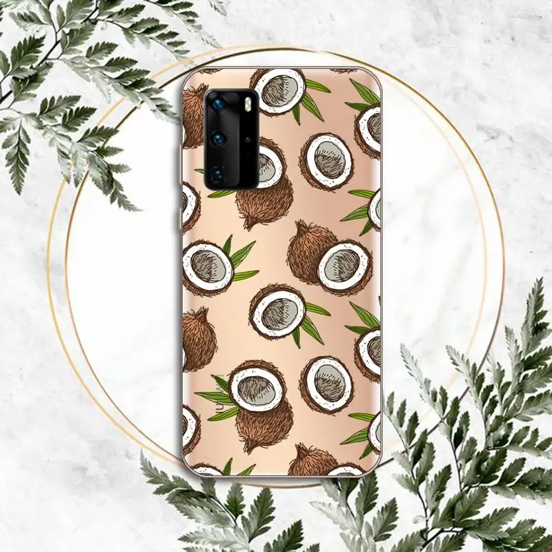 Summer beach fruit coconut Phone Case Transparent for Huawei P honor 8 10i 20 30 40 smart 2019
Summer beach fruit coconut Phone Case Transparent for Huawei P honor 8 10i 20 30 40 smart 2019