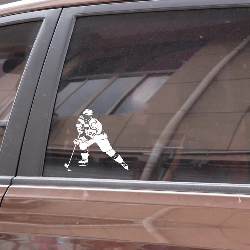Car Sticker Fashion Hockey Sport Silhouette Decal PVC Waterproof Sun Protection Black/Silver Decoration 13.8cm * 13.5cm
Car Sticker Fashion Hockey Sport Silhouette Decal PVC Waterproof Sun Protection Black/Silver Decoration 13.8cm * 13.5cm