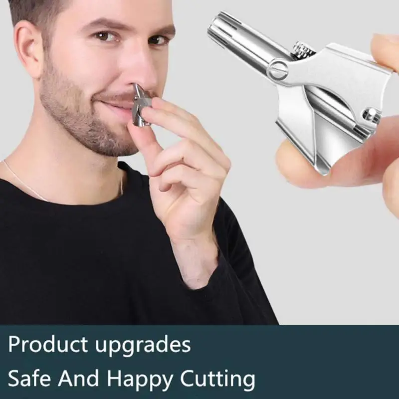 1pcs Portable Manual Nose Trimmer And Nose Hair Trimmer Stainless Steel Nose Hair Remover With A Fingernail Clipper Trimmer
1pcs Portable Manual Nose Trimmer And Nose Hair Trimmer Stainless Steel Nose Hair Remover With A Fingernail Clipper Trimmer