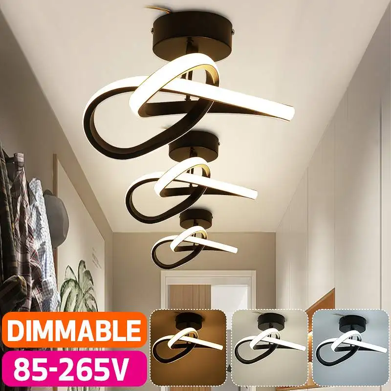 Modern Ceiling Light LED Corridor Lamp Balcony Lights for Living Room Bedroom Home Lighting Cool/Warm White Dimmable AC85-265V
Modern Ceiling Light LED Corridor Lamp Balcony Lights for Living Room Bedroom Home Lighting Cool/Warm White Dimmable AC85-265V