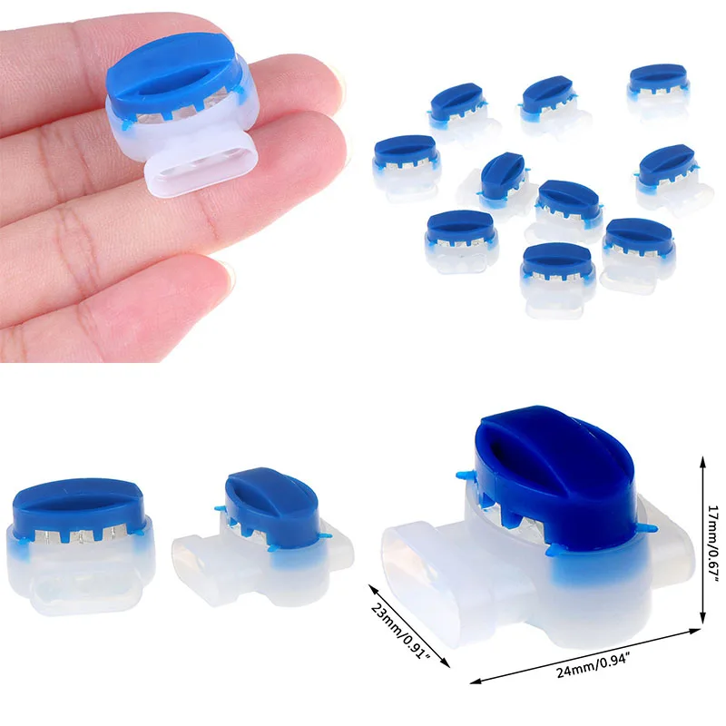 Mowe Garden Accessories Connector Robotic Lawn 3-Way Terminal Electrical Outdoor Applications Wire 10pcs
Mowe Garden Accessories Connector Robotic Lawn 3-Way Terminal Electrical Outdoor Applications Wire 10pcs